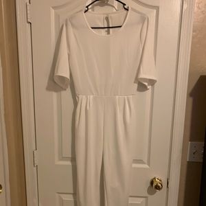 White Jumpsuit